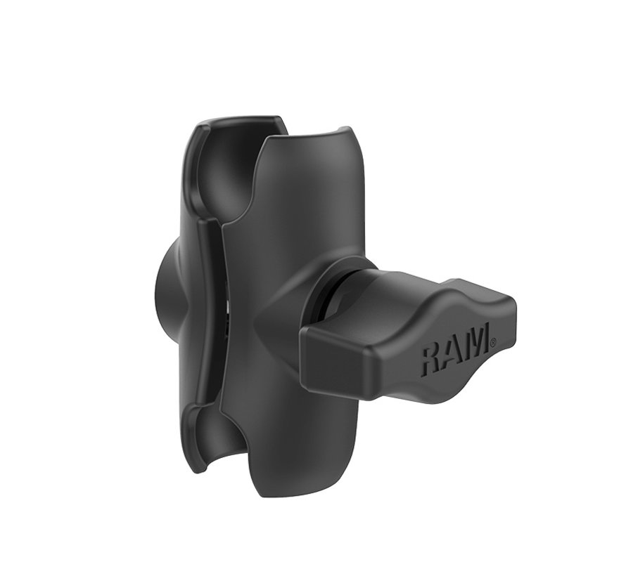 Dubbele Socketarm Kort - Aluminium - B-Maat (25 mm)
