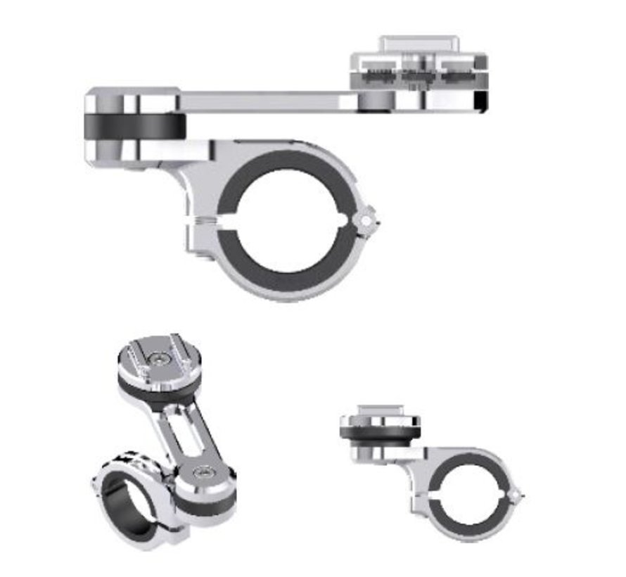 Moto Stuurstang Mount Pro - Chrome