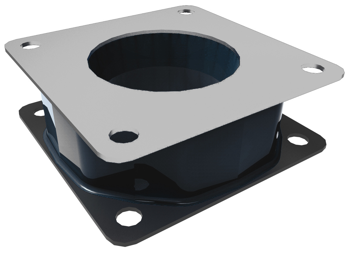 RAM Mount Shock Absorber 75 mm VESA