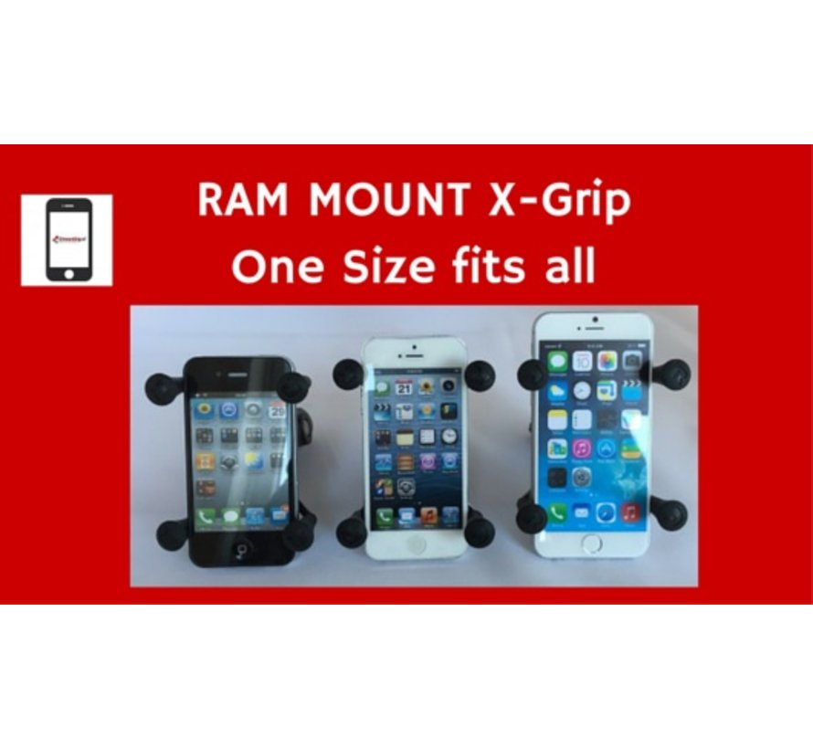 Universele X-Grip houder RAM-HOL-UN7BU