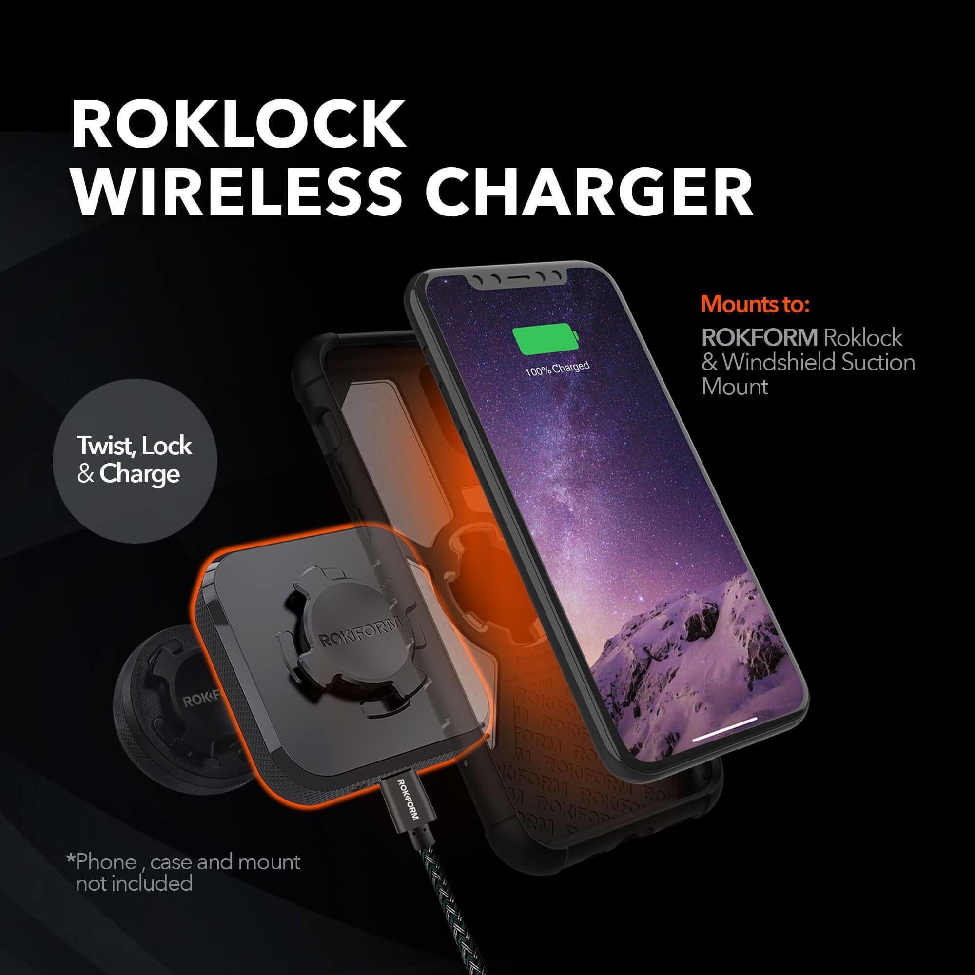 Rokform Wireless Twist Lock Charger