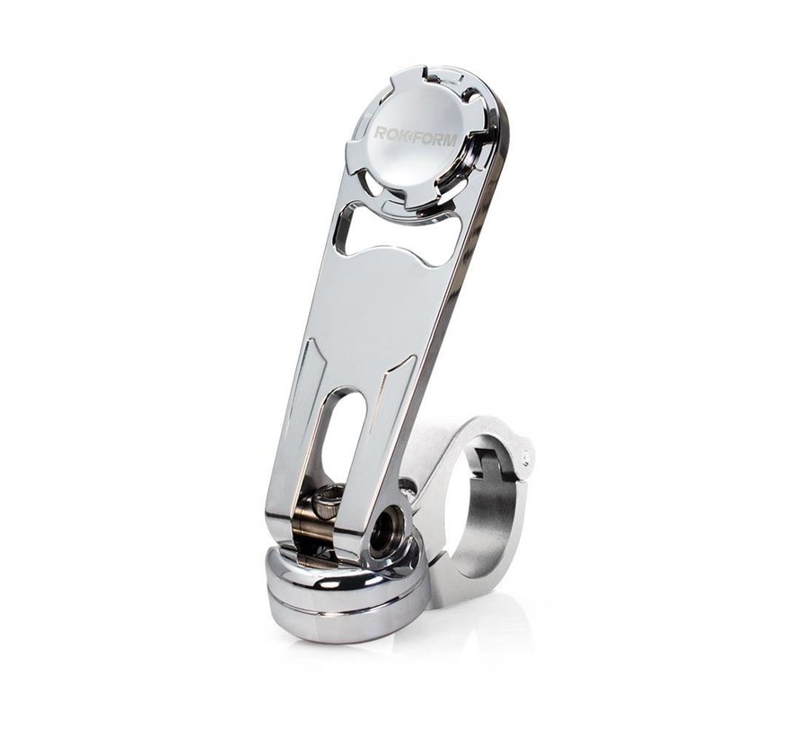 Polished Alu Motorcycle Handlebar Mount voor Rokform case