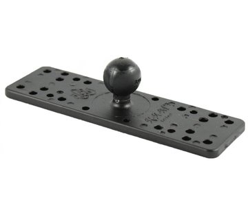 RAM Mount B-Kogel (25 mm) Aluminium Montageplaat voor Electronica - RAM-B-111BU