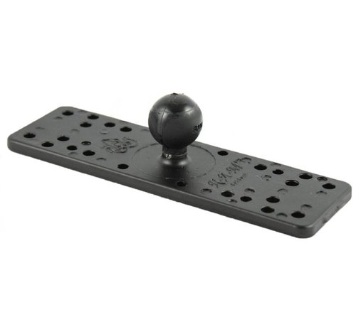 RAM Mount B-Kogel (25 mm) Aluminium Montageplaat voor Electronica - RAM-B-111BU