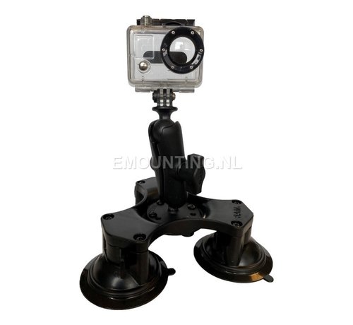 RAM Mount Triple Suction GoPro montageset RAP-B-365-224-GOP1U