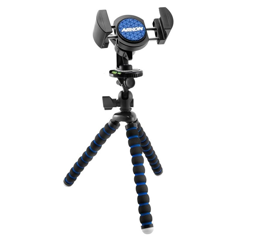 Tripod standaard met Roadvise universele smartphone houder