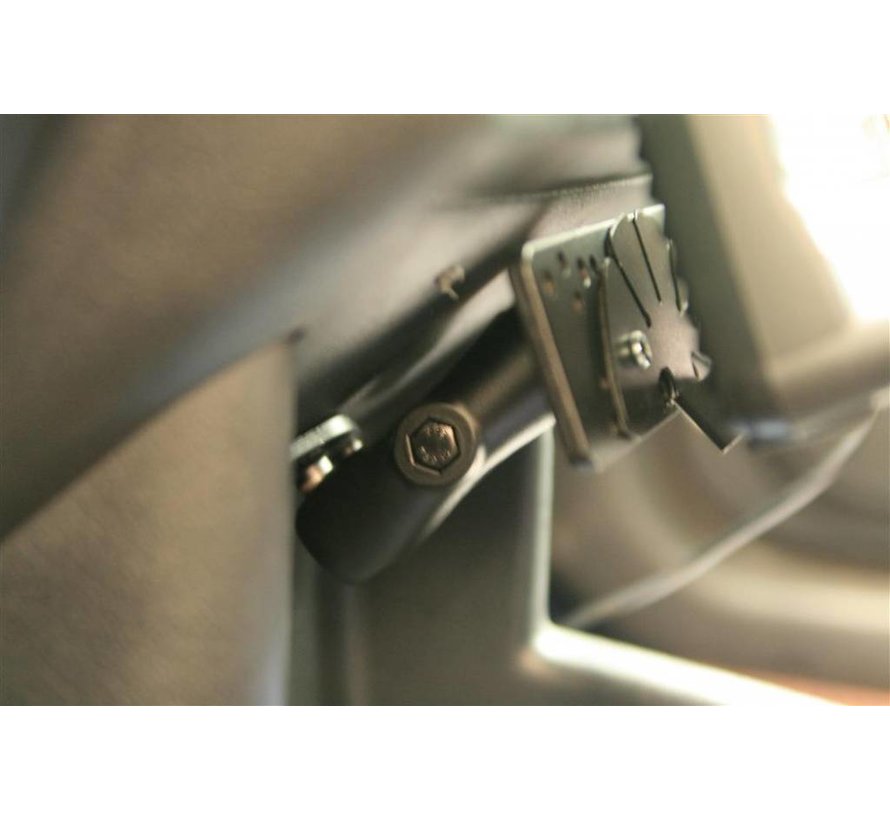 B-Kogel (25 mm) Aluminium Montageplaat voor Electronica - RAM-B-111BU