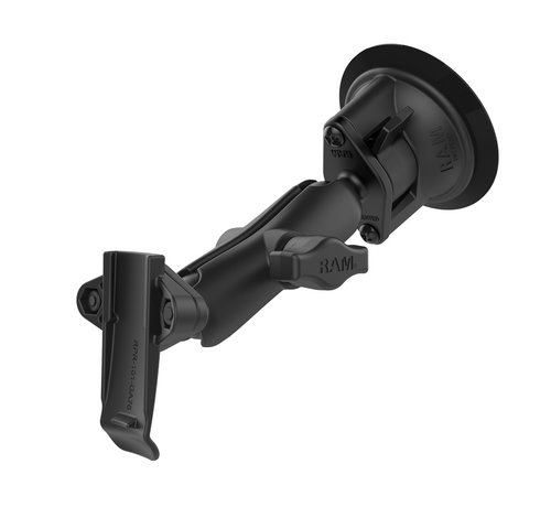 RAM Mount Spine clip houder set voor Garmin met Zuignapset