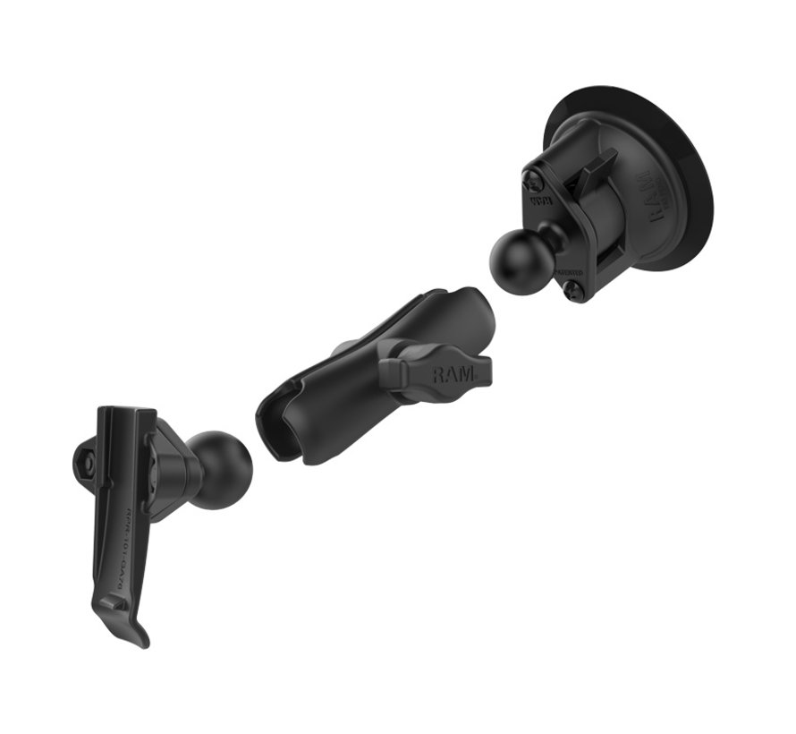 Spine clip houder set voor Garmin met Zuignapset