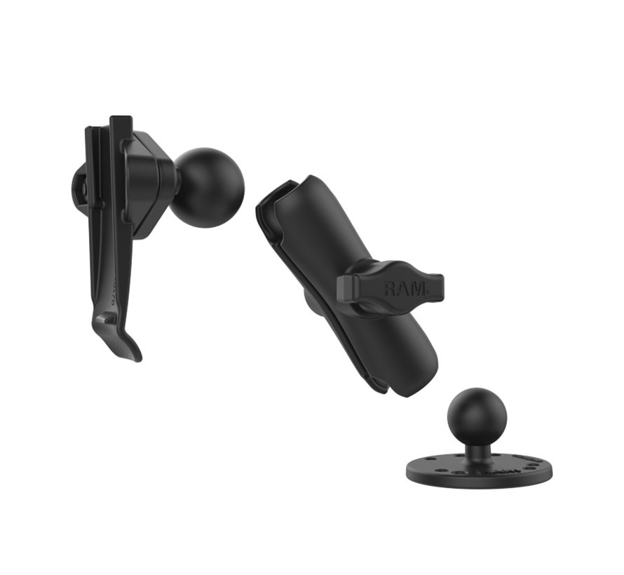 Spine clip houder set voor Garmin met schroefvaste montage