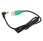 GDS® Genuine USB Type A with 90-Degree DC Cable