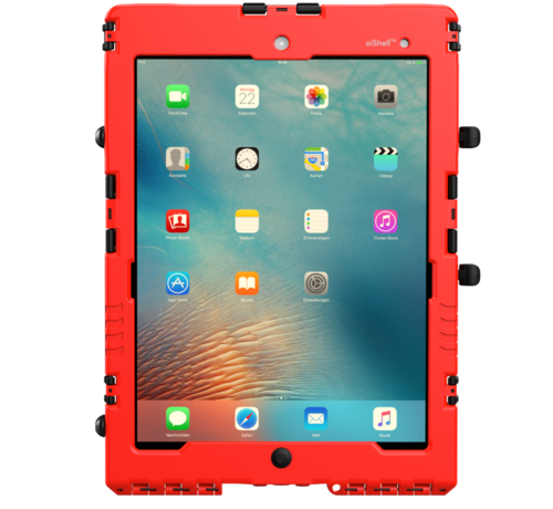Andres aiShell 10 heavy-duty case iPad  10.2-Rood
