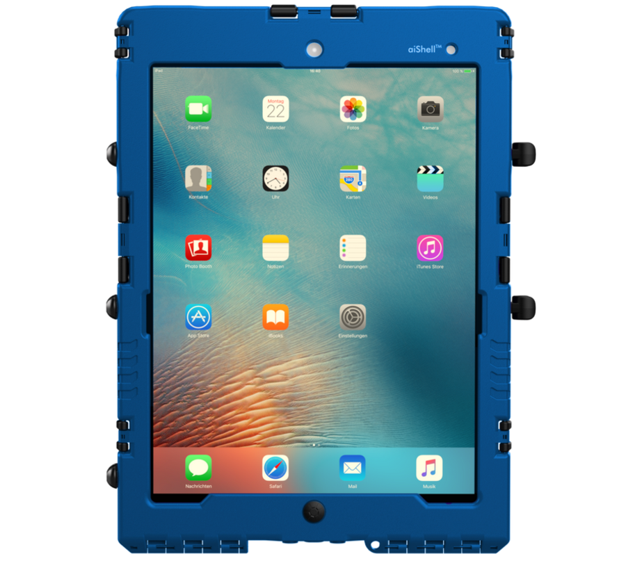 aiShell 10 heavy-duty case iPad  10.2-Blauw