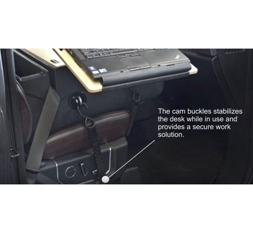 Reach Desk mobiele laptop werkplek voorstoel