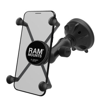 RAM Mount Large X-Grip smartphone zuignap set compacte zuignap  RAP-B-166-2-UN10U