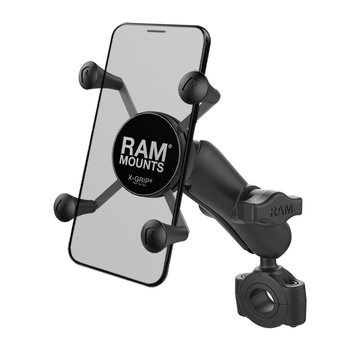 RAM Mount Torque™ smartphone stang bevestigingset met X-Grip RAM-B-408-75-1-UN7U