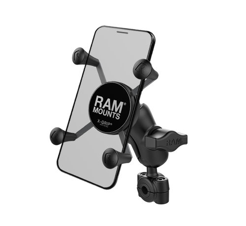 RAM Mount Torque™ smartphone motorspiegel bevestigingset met X-Grip RAM-B-408-37-62-A-UN7U - Kort