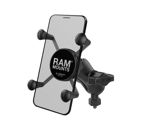 RAM Mount Toughball B-Kogel M6 bout met X-Grip houder smartphone set