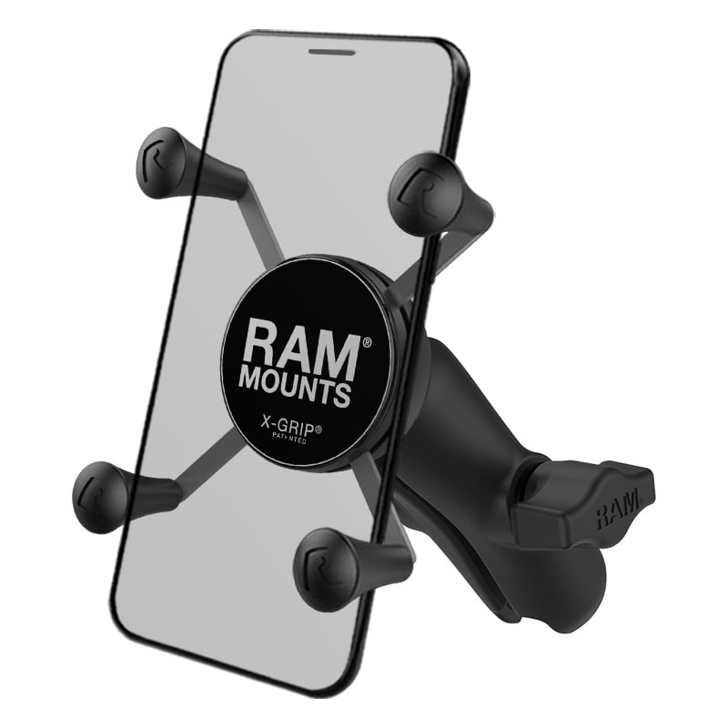 RAM Mount X-Grip smartphone met klemarm
