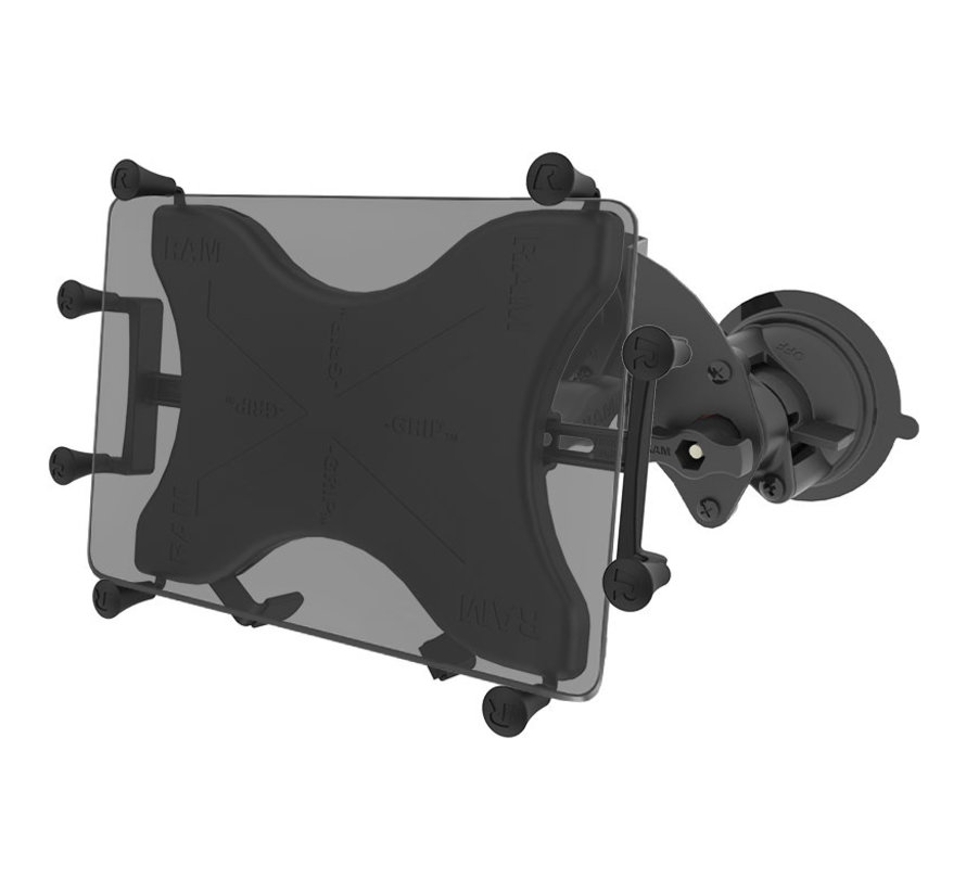 X-Grip 9-11" Tablet Houder Dual Articulating zuignap