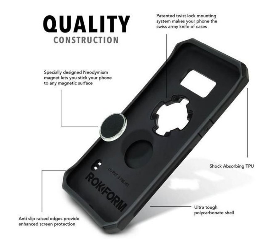 Rugged Case Galaxy S20 Plus Black