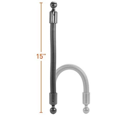 iBolt 38 cm Buigbare Arm Extension Pole 25mm (1 inch) Ball