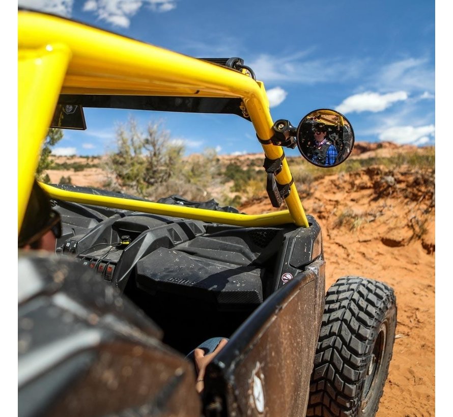 BaseClamp™ UTV/SXS/ATV Side View Mirrors