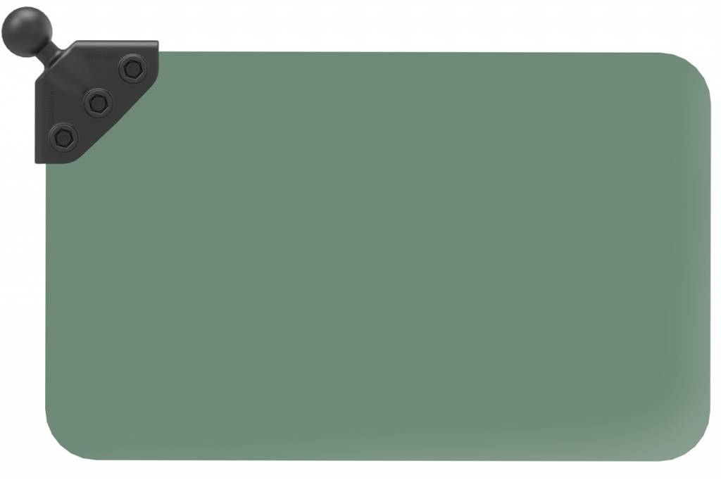 RAM Mount Acrylaat Zonnescherm met B-kogel (25 mm) - RAP-393-G1U