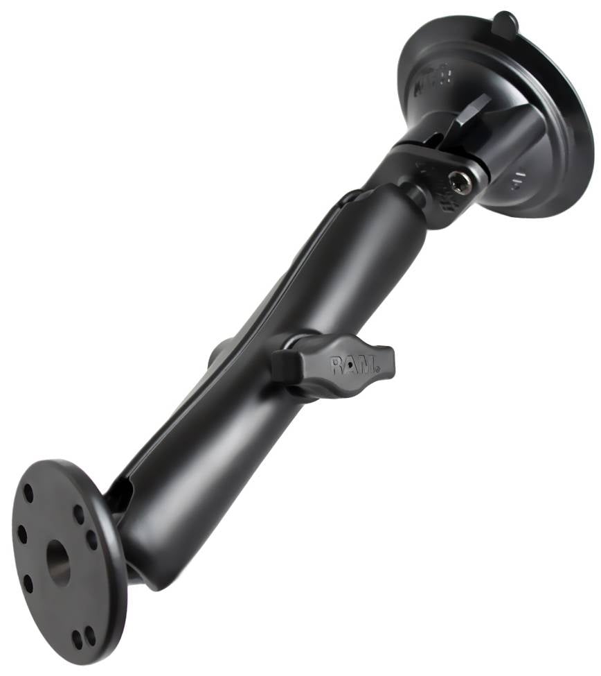 RAM Mount Zuignap combinatie montageset aluminium lang 3.3"