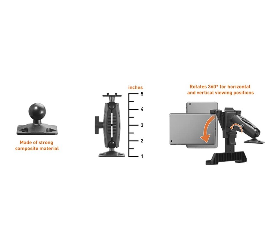 TabDock Bizmount AMPs Mount universele tablethouderset