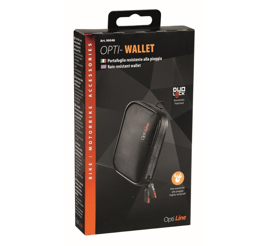 Opti Wallet, regenbestendige portemonnee