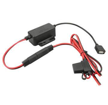 RAM Mount GDS® Modular 20-60V Hardwire Charger with Female USB Type A Connector  RAM-GDS-CHARGE-V8BU