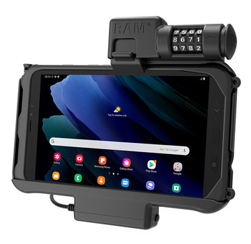 RAM Mount Combo Afsluitbaar Voeding Dock for Samsung Tab Active5 & 3