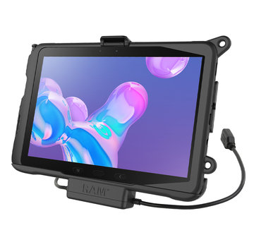 RAM Mount Powered + Data houder Samsung Samsung Galaxy Tab Active4 Pro & Tab Active Pro SAM52PDU