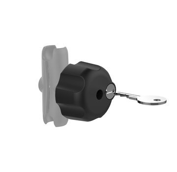 RAM Mount sleutelknop voor B-maat verbindings armen  RAM-KNOB3LU