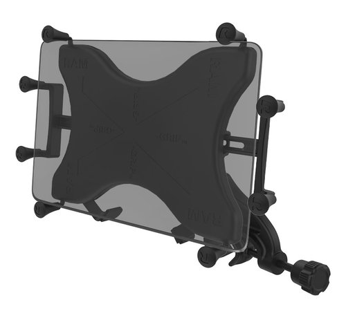 RAM Mount X-Grip 10 inch tablet houder Yoke stangklem