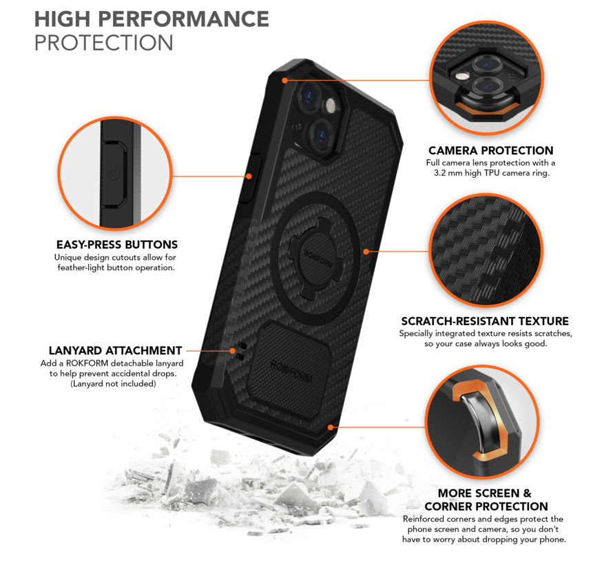 Rugged Wireless Case iPhone 13