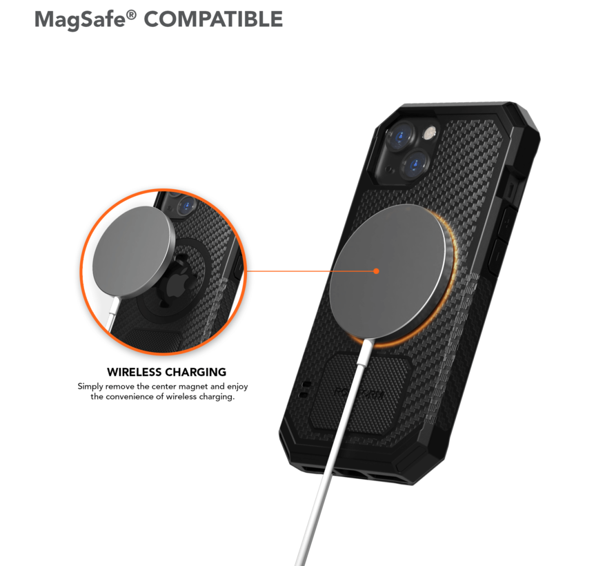 Rugged Wireless Case iPhone 13 - Pro - Max