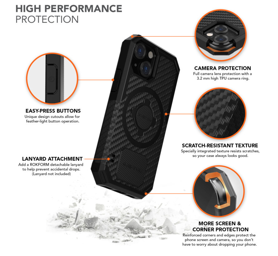 Rugged Wireless Case iPhone 13  Mini