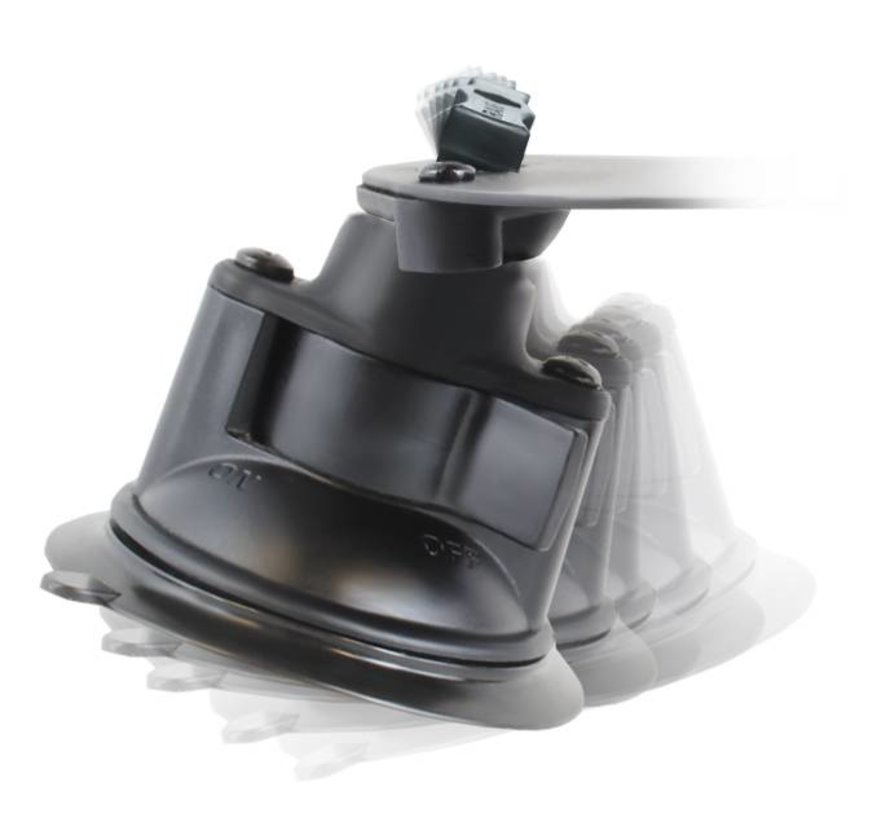 Twist-Lock™ Pivot Suction Cup Base met Socket Arm & Retention Knob