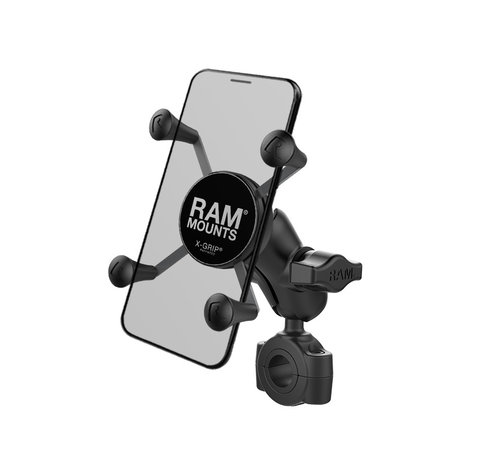 RAM Mount Torque™ smartphone stang bevestigingset met X-Grip RAM-B-408-75-1-A-UN7U - Kort