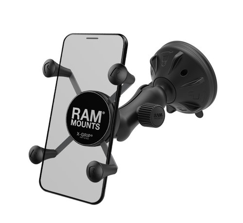 RAM Mount X-Grip smartphone zuignap set RAP-B-166-2-UN7BU