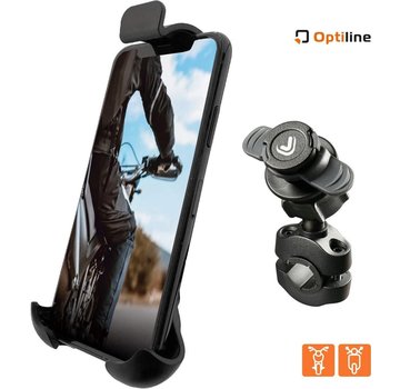 Lampa Titan Opti Bar, spiegel en crossbarbevestiging met universele smartphonehouder