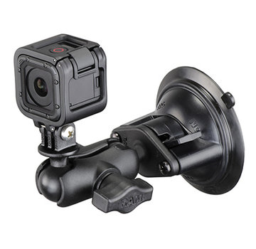 RAM Mount GoPro zuignap combinatie set