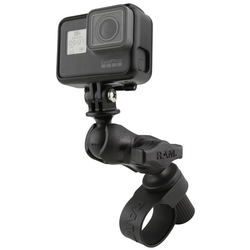 RAM Mount Tough-Strap™ Stuurstang Ball Base  GoPro RAP-B-460-A-GOP1U