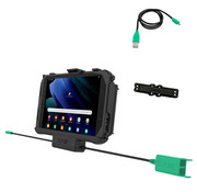 RAM Mount Power + 2x Data aansluiting  houder Samsung Galaxy TAB Active2/ Active3/ Active 5