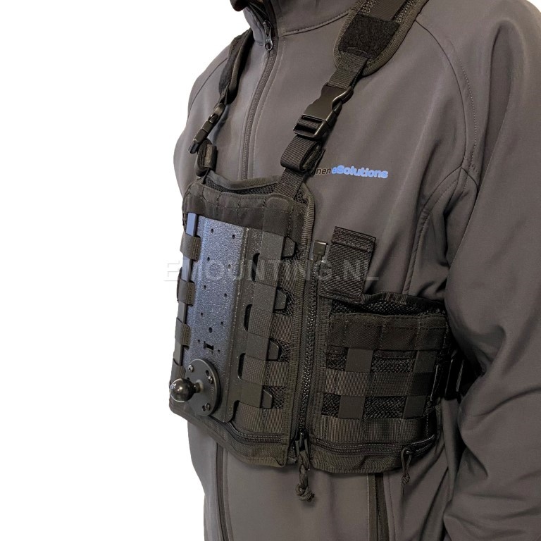 Tablet-EX-Gear Comox Harnas met B-kogel op AMPS montageplaat