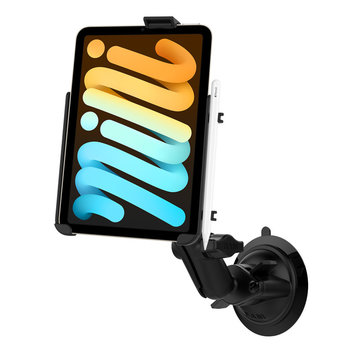 RAM Mount iPad Mini (A17 Pro) en Mini 6  zonder hoes Zuignap bevestiging AP36