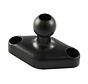 Snap-Link Kogelbasis met Diamantplaat - 19 mm Kogel