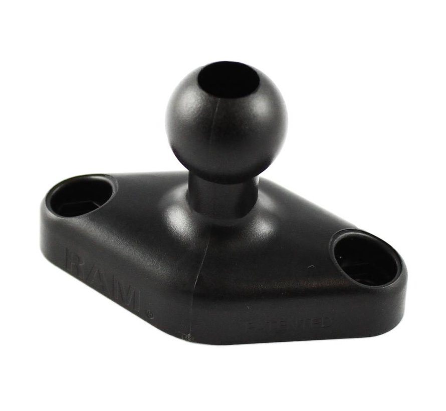 Snap-Link Kogelbasis met Diamantplaat - 19 mm Kogel